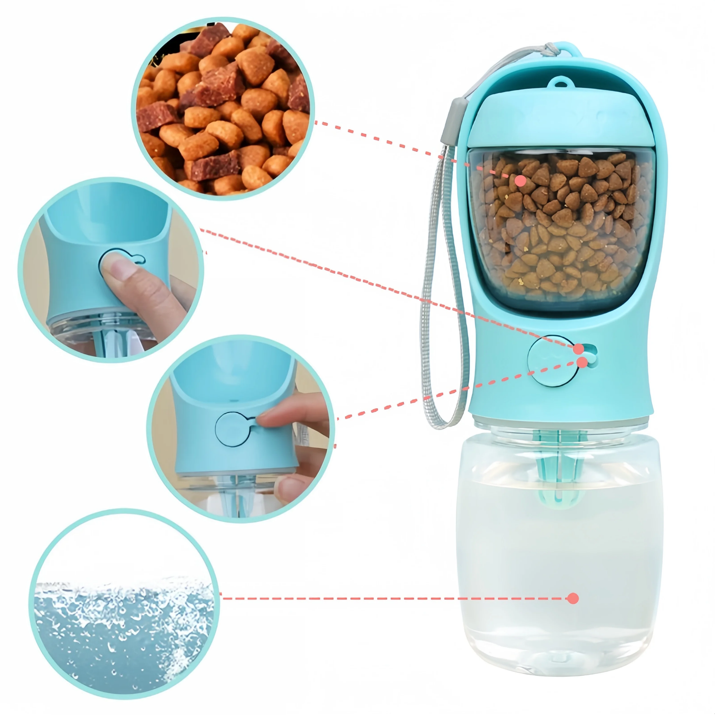 DrinkN'Go™ - Portable Dog Water Bottle